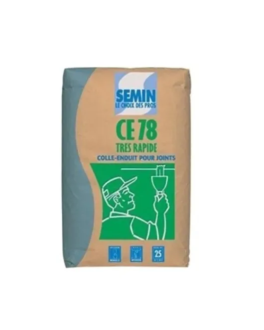 СЕ 78 (1h) Шпаклівка 25кг SEMIN