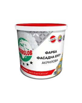 ANSERGLOB Фарба фасадна ЕКО+ акрилова 14кг