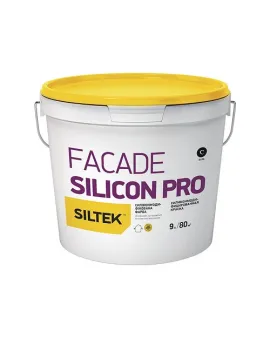 Siltek Faсade Pro Silicon База С Фарба силіконмодифікована фасадна 9л