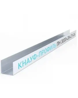 Профіль КНАУФ UD 28x27x3м  0.6мм