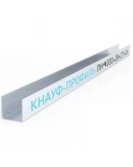 Профіль КНАУФ UD 28x27x4м  0.6мм