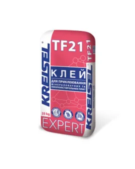 EXPERT TF21 Суміш для приклеювання мінераловатних та пінополістирольних плит  25 кг КREISEL