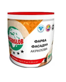 ANSERGLOB Фарба фасадна акрилова 14кг