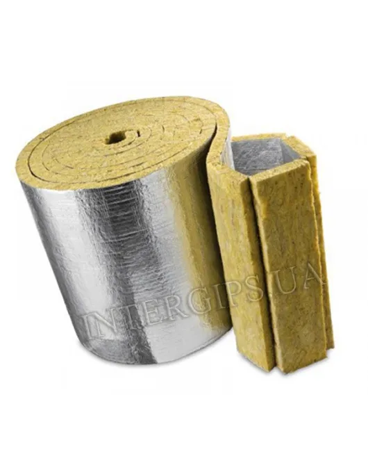 Минеральная вата Knauf Insulation LMF AluR (LSP) L 20*10000*1000 d35 Минеральная вата Knauf Insulation LMF AluR (LSP) L 20*10000*1000 d35