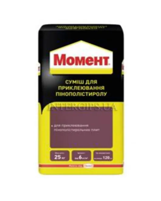 МОМЕНТ КПП (25кг) Клей для пенополистирола МОМЕНТ КПП (25кг) Клей для пенополистирола