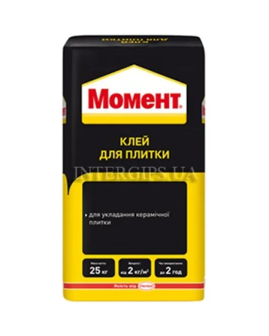 Клей для плитки МОМЕНТ Ceresit (25 кг) Клей для плитки МОМЕНТ Ceresit (25 кг)
