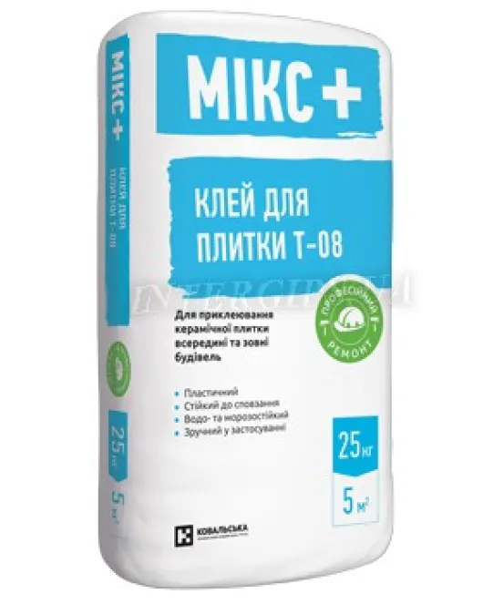 Т-08 Клей для плитки 25кг МИКС Siltek Т-08 Клей для плитки 25кг МИКС Siltek