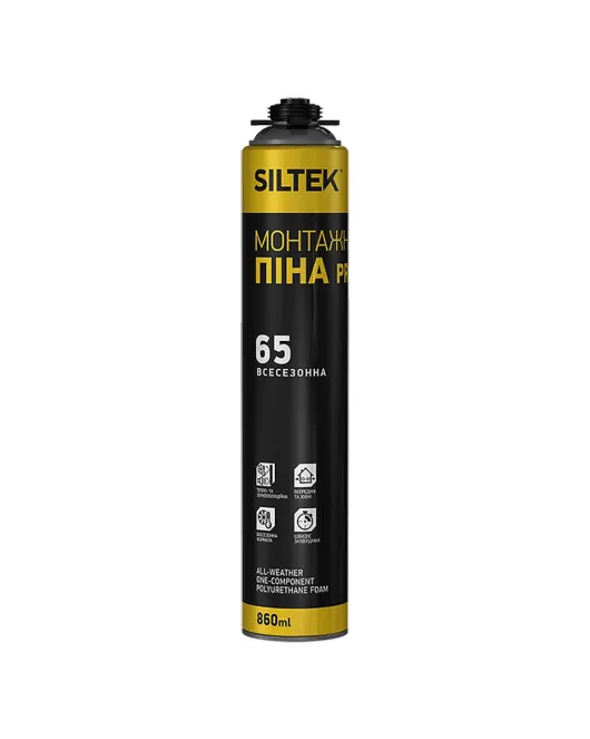 Пена монтажная профессиональная (860 мл) Siltek