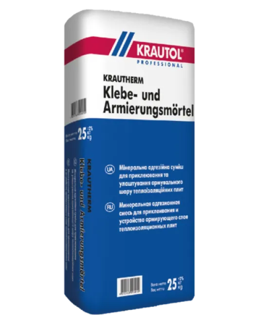 Krautherm Klebe- und Armierungsmеrtel (NEE) 25кг (маса клейова-армуюча)