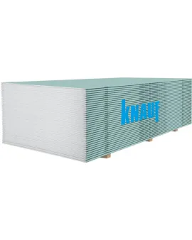 Гіпсокартон вологостійкий KNAUF 1,20х2,0мх12,5мм