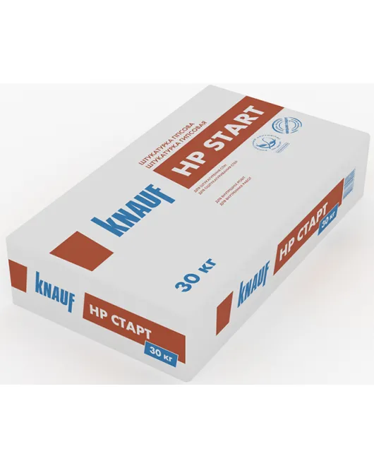 Кнауф HP СТАРТ (30кг) - Штукатурка ХП Старт KNAUF Кнауф HP СТАРТ (30кг) - Штукатурка ХП Старт KNAUF