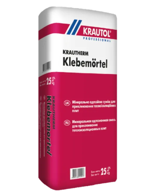 Krautherm Klebemoertel (NEE) 25кг (маса клейова) Krautherm Klebemoertel (NEE) 25кг (маса клейова)