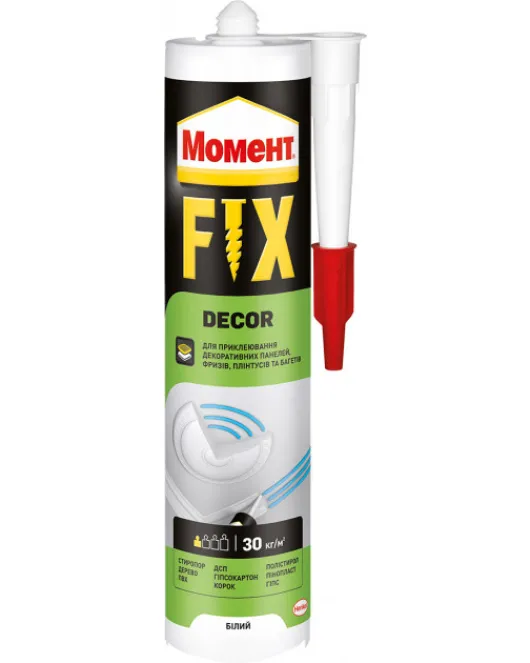 Монтажний клей FIX Decor 400г Монтажний клей FIX Decor 400г