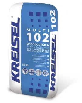 Клей для плитки морозостойкий 102 Multi Кreisel (25кг)