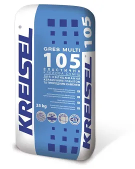 Клей для керамограніту Kreisel 105 Gres Multi (25кг)
