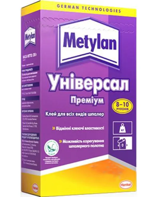 Клей шпалерний "Метилан Універсал Преміум" (250 г.)