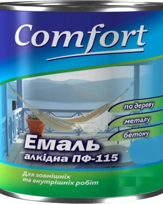 Емаль КОМФОРТ ПФ 115 сірий 2,8 кг