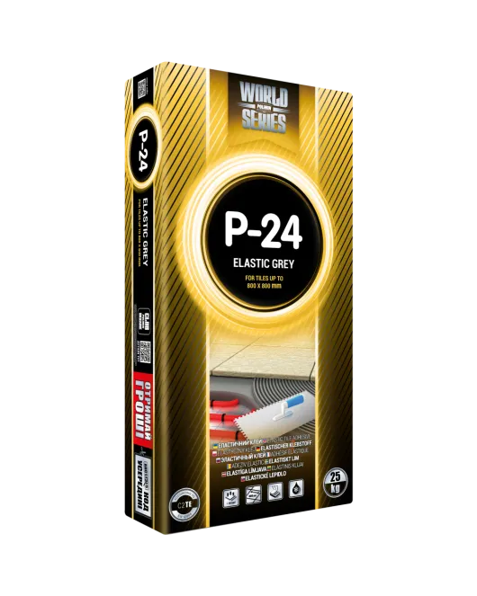 Клей для плитки Polimin P-24 Еlastic grey C2TE (25 кг) Клей для плитки Polimin P-24 Еlastic grey C2TE (25 кг)