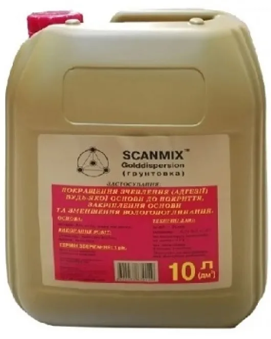 Грунтівка Gold 10л Scanmix