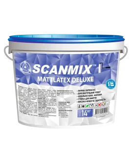 Scanmix Фарба латексна "Mattlatex Deluxe" (14кг)