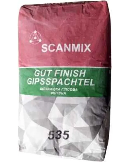 Шпаклівка гіпсова фінішна 535 SCANMIX (20 кг) Шпаклівка гіпсова фінішна 535 SCANMIX (20 кг)