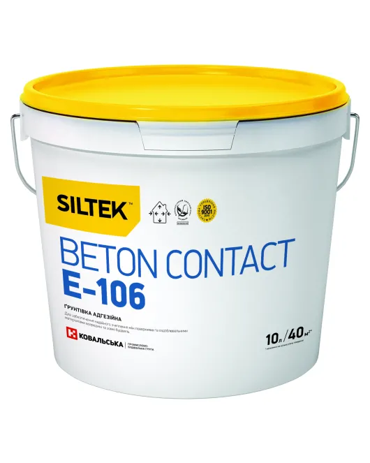 Ґрунтівка адгезійна Beton contact E-106 (10л.)