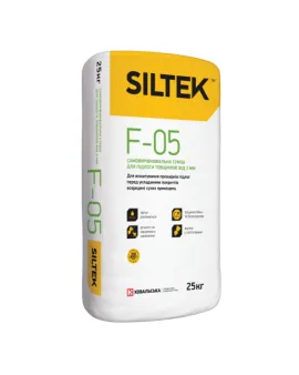 SILTEK F-05 Суміш самовирівнювальна для підлоги товщиною від 3 мм (25 кг)