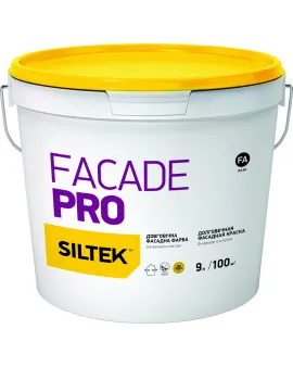 SILTEK Faсade Pro База А Фарба атмосферостійка 9 л