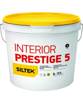 SILTEK Interior Prestige 5 Латексна фарба База А 9л