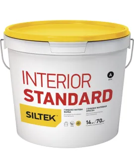 Siltek Interior Stаndard Глибокоматова  фарба  База А  14 кг 