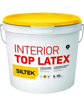 SILTEK Interior Top Latex Латексна фарба База А 9л 