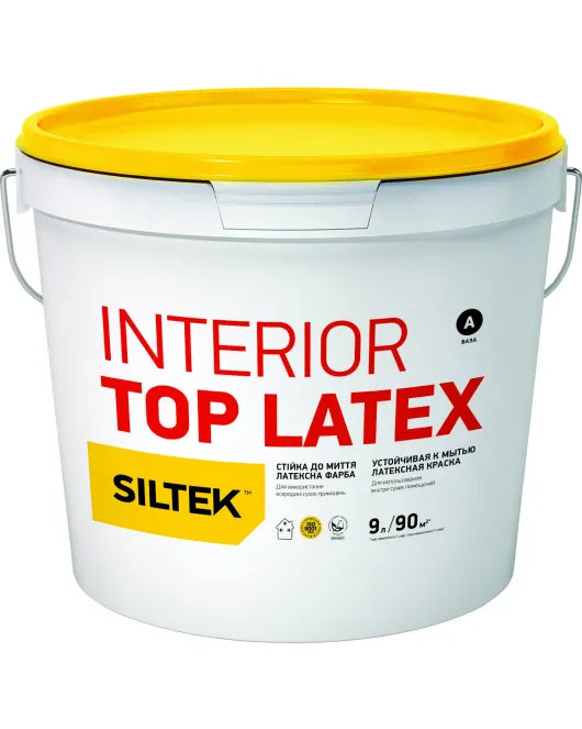 SILTEK Interior Top Latex Латексна фарба База А 9л 