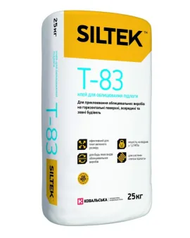 Клей для облицювання підлоги Т-83 (25 кг) SILTEK