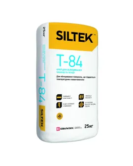 Клей для облицювання камінів та печей Т-84 (25 кг) SILTEK
