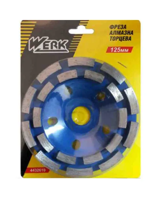 Фреза алмазна 125х22,23мм Werk Фреза алмазна 125х22,23мм Werk