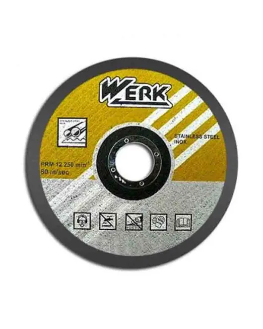 Диск відрізний по металу WERK 230х2,0х22мм Диск відрізний по металу WERK 230х2,0х22мм