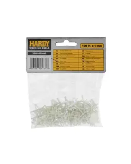 Хрестики для плитки 1мм, Hardex 100шт