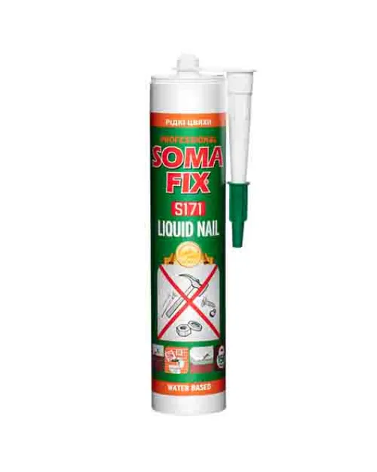 Рідкі цвяхи Soma Fix акрилова основа 310мл Рідкі цвяхи Soma Fix акрилова основа 310мл