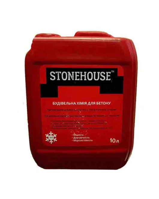Будівельна хімія для бетону №5 STONEHOUSE 10 л Будівельна хімія для бетону №5 STONEHOUSE 10 л